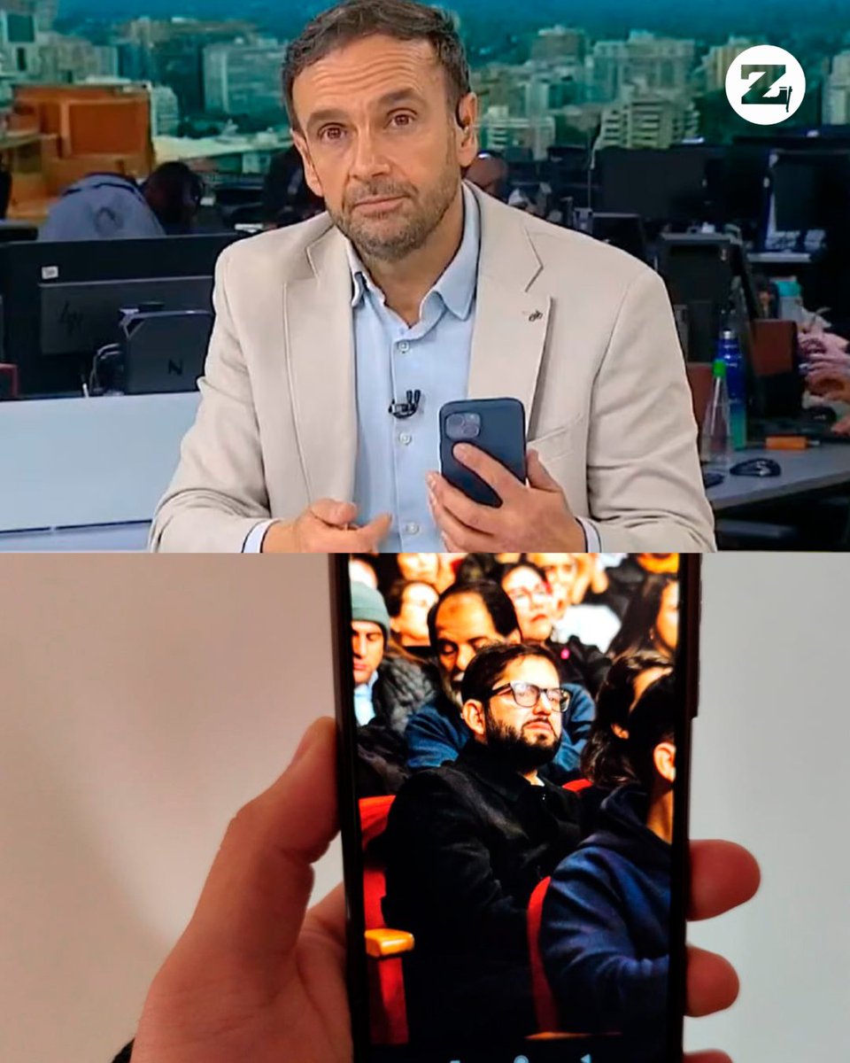 Anoche, el Presidente <a href="/GabrielBoric/">Gabriel Boric Font</a> disfrutó como un fanático más del hermoso y emotivo show del artista español <a href="/SerranoIsmael/">Ismael Serrano</a> en su íntimo concierto en el Teatro Nescafé de las Artes.

#Zumbidocl #GabrielBoric #IsmaelSerrano