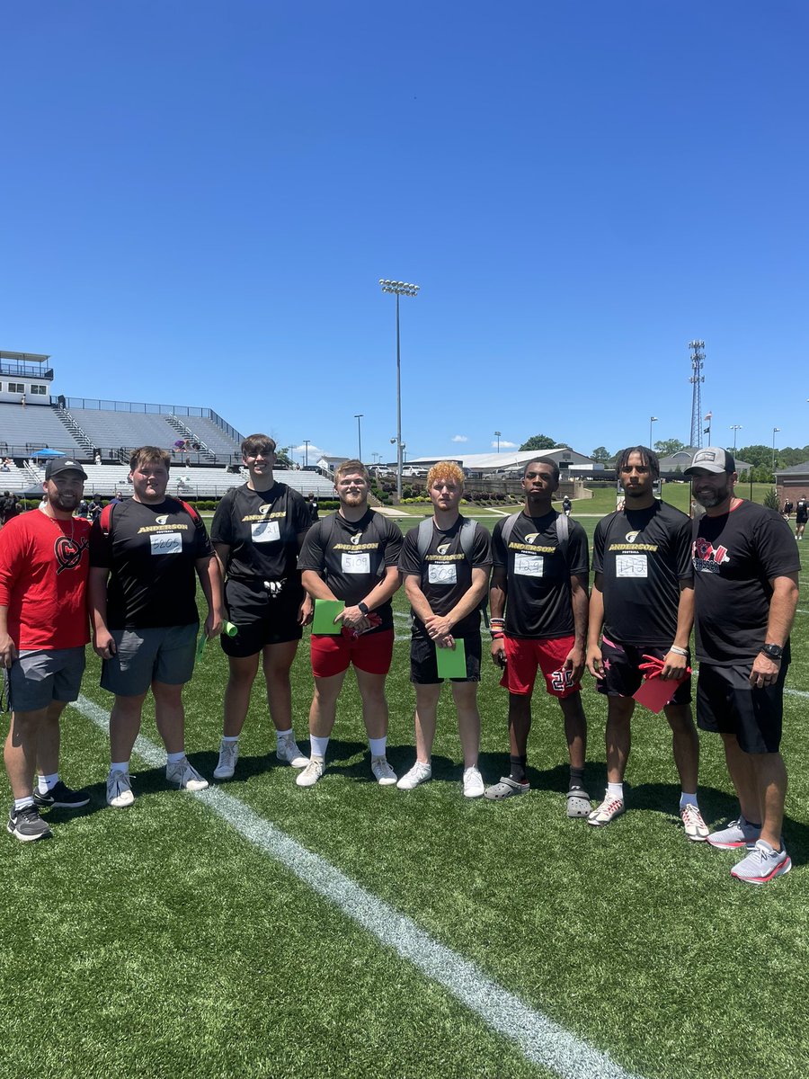 Corey Fountain (@coreyfountain6) on Twitter photo Proud of our guys getting extra work in <a href="/AUTrojansFB/">Anderson Trojans Football</a> camp today! It was hot but they were grinding! #ForksUp Proud of our guys getting extra work in <a href="/AUTrojansFB/">Anderson Trojans Football</a> camp today! It was hot but they were grinding! #ForksUp
