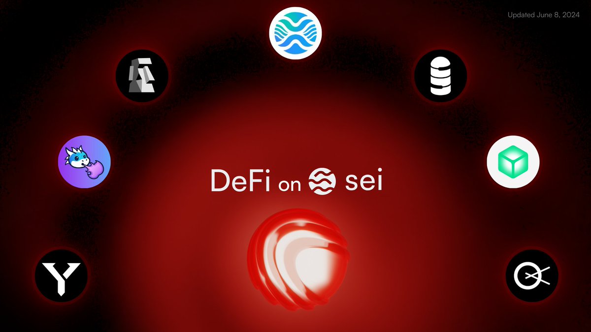 SeiNetwork's tweet photo. Just 10 days into the Sei v2 journey – the first-ever parallelized EVM – and we're already buzzing with an amazing lineup of DeFi projects!

Try out some of the dApps already live on Sei 👇

🔴 @YeiFinance, the first lending protocol based on Aave v3, unlocks strategies like leveraged staking and flash loans: https://t.co/lMdgVyTrpr

🔴 @XeiFinance provides decentralized trading with AMM swaps, limit orders, and perpetual swaps: https://t.co/4n2iey4oDS

🔴 @dragonswap_dex, a native DEX, is now live with parallelized EVM capabilities: https://t.co/ipxLy3BQJE

🔴 @Silo_Stake brings liquid staking, enabling $SEI staking and $iSEI usage on both Cosmos and EVM: https://t.co/Pck4M0LlMW

🔴 @CarbonDeFixyz launches its Concentrated Liquidity 2.0 with increased efficiency: https://t.co/bteaEiXeIt

🔴 @MysoFinance brings options and fixed lending strategies to Sei: https://t.co/6niSo2da6H

🔴 @CryptoRubic, a cross-chain aggregator, will soon enable seamless swaps with on-chain providers: https://t.co/JQzsUh3h5P

The adventure is just getting started!

Stay tuned for more parallelized excitement coming your way on @SeiNetwork 🔴💨
