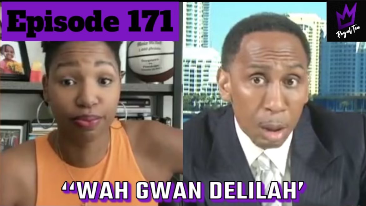 RoyalTeaNetwork's tweet photo. RoyalTea Episode 171 | ‘Wah Gwan Delilah’ out now on all platforms

Alex is working on his figure &amp; Denny needs to stop betting

https://t.co/I6qSC3w9DA https://t.co/c1zK53ASWe