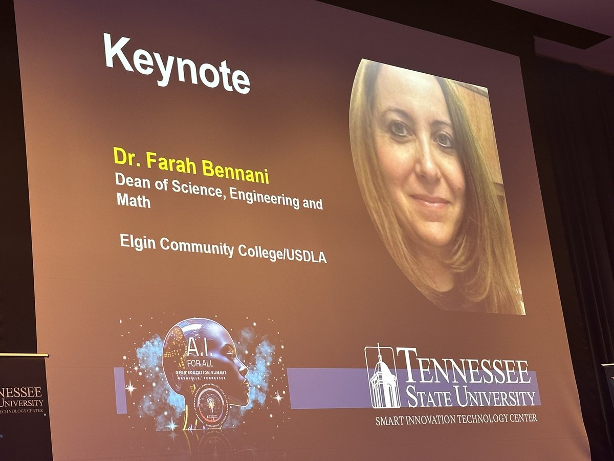 DrNKArrighi's tweet photo. What can I say about the #AIforAll summit. Day 3 concluded with an amazing line up Is speakers 😉 and showcased the amazing vision of TSU at the table of emerging technology! Way 2 Go @tsusmartcenter for your leadership and energy from beginning to end! 📱🐅💙 #EdDiva https://t.co/85bQHHDLzv