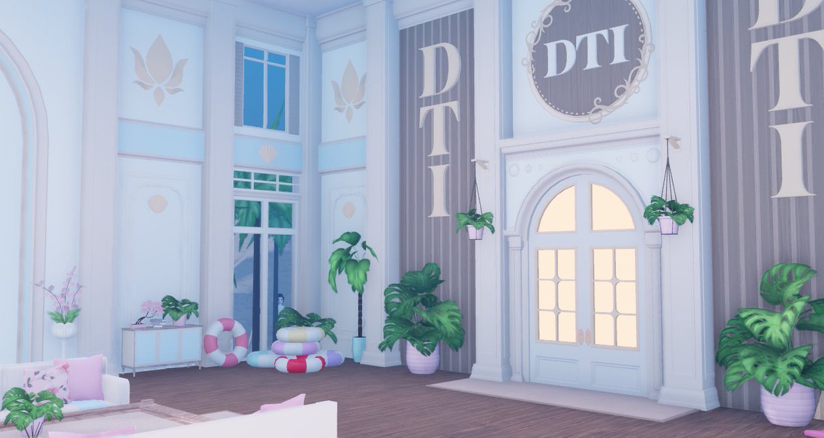 TheDTINews's tweet photo. Another sneak peek from Dress To Impress!.

The Lobby in Dress To Impress will be getting Revamped for the Summer Update!

What’s your opinion on this?! https://t.co/xXY3JHvId3