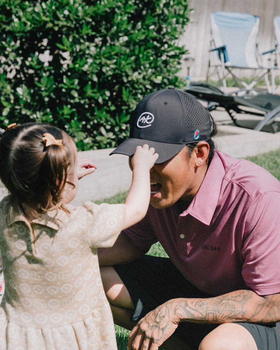 When we quietly dropped the first edition GIRL DAD polos, they sold out extremely fast. Now they're back in four colors, in a new polo body that's the perfect hybrid between on-course performance and off-course style. Just in time for Father's Day. <a href="/AnthonyKim_Golf/">Anthony Kim</a>