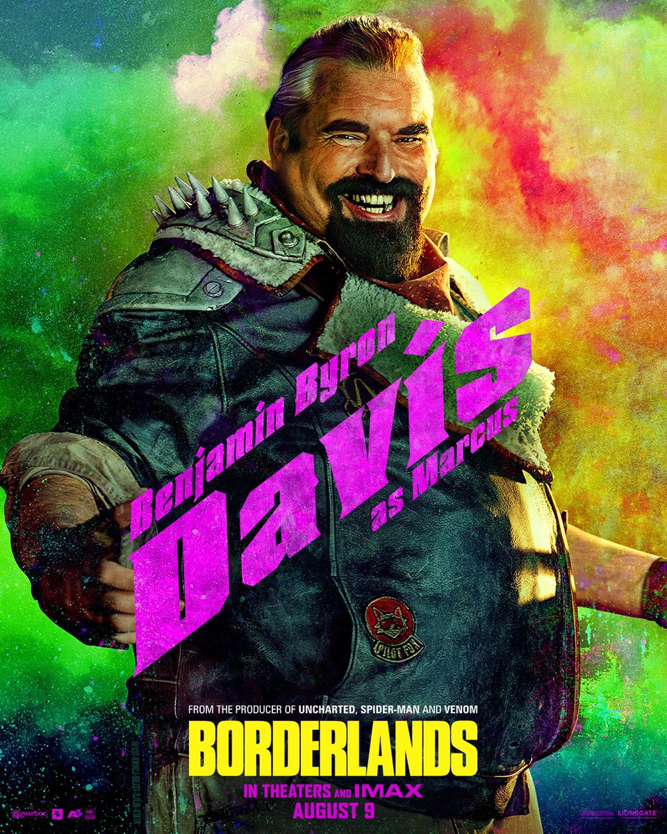 action_returns's tweet photo. Borderlands character posters. #TheActionReturns #TheActionReturnsPodcast #TheHorrorReturns #TheHorrorReturnsPodcast #THRPodcastNetwork #Action #ActionMovies #ActionFilms #ActionTelevision #ActionSeries #ActionMoviePodcast #Borderlands #EliRoth #LionsgateFilms https://t.co/R9ilsjBkyA