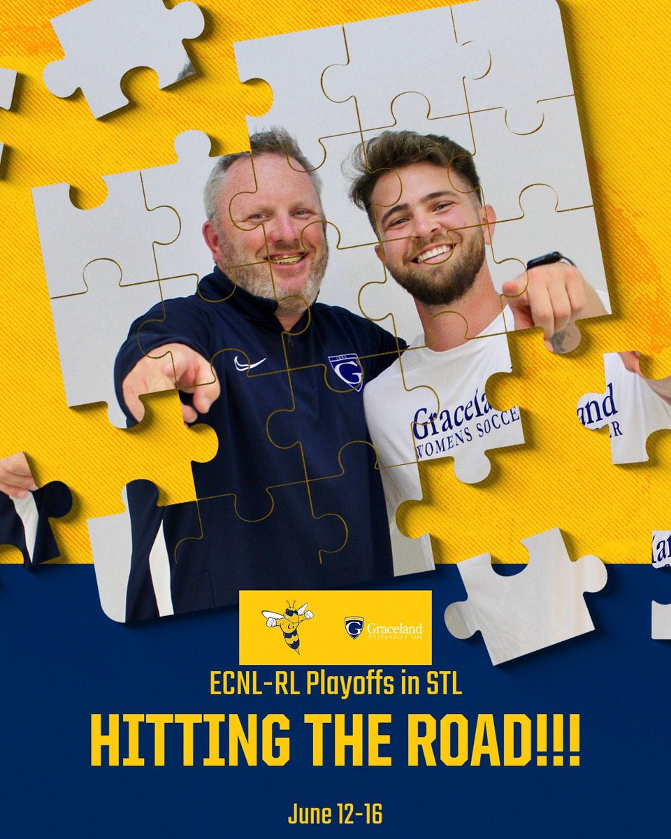 Graceland Women’s Soccer (@graceland_wsoc) on Twitter photo Our coaches are hitting the road to Saint Louis, Missouri, for the ECNL-RL Playoffs from June 12-16. Prospective players, we want to see you in action! Send us your schedules via DM or email at hpbdc1@graceland.edu. Let's connect and make your dreams a reality! 💪⚽ Our coaches are hitting the road to Saint Louis, Missouri, for the ECNL-RL Playoffs from June 12-16. Prospective players, we want to see you in action! Send us your schedules via DM or email at hpbdc1@graceland.edu. Let's connect and make your dreams a reality! 💪⚽