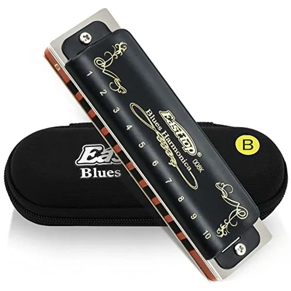 I just received East top Harmonica Key of B 10 Holes 20 Tones 008K Diatonic Blues Harmonica with Black Case, Top Grade Harmonica for Adults, Professional Player and Students from drjankovich via Throne. Thank you! throne.com/drathmorgh #Wishlist #Throne