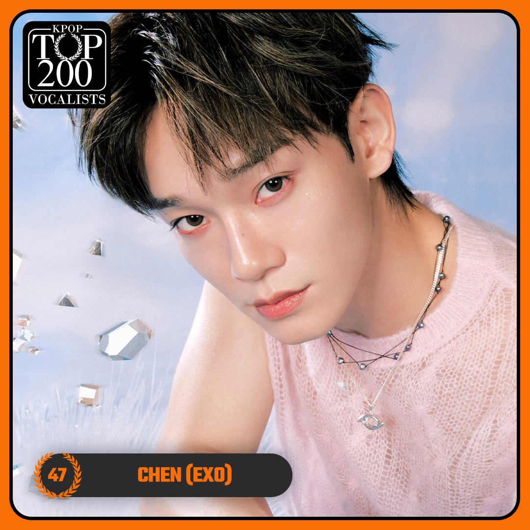 TOP100KPOP's tweet photo. TOP 200 – K-POP VOCALISTS

#47 CHEN (#EXO)

Congratulations! 🎉 https://t.co/tZ16xOohdE