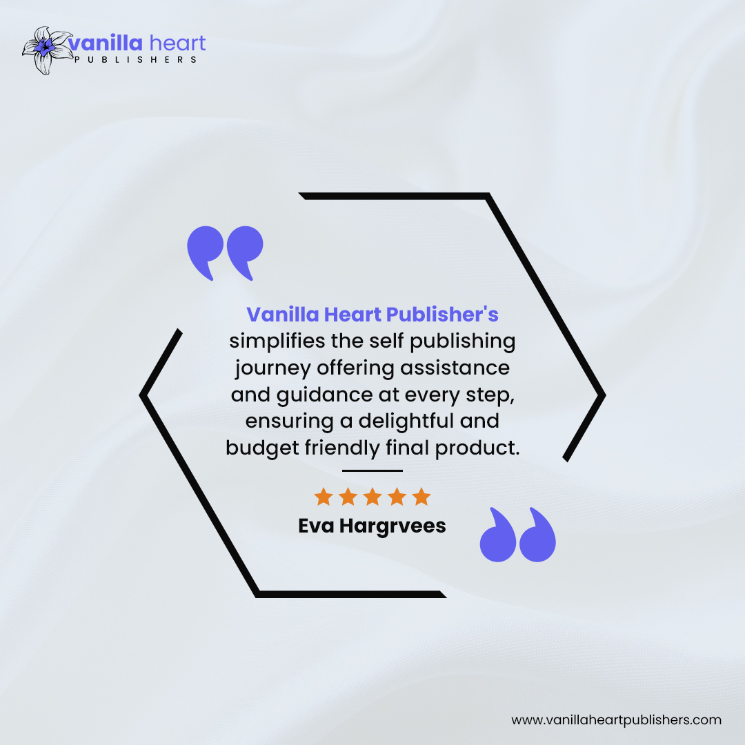 HeartPublishers's tweet photo. Wow, Eva! This glowing review truly warms our hearts! We're so honored to have been a part of your novel's journey.

Thank you for trusting Vanilla Heart Publishers with your story
🌐 https://t.co/7QnGOygEwp

#VanillaHeartPublishers #EvaHargrvees #HappyClients  #SatisfiedCustomer https://t.co/Nr243JiB9L