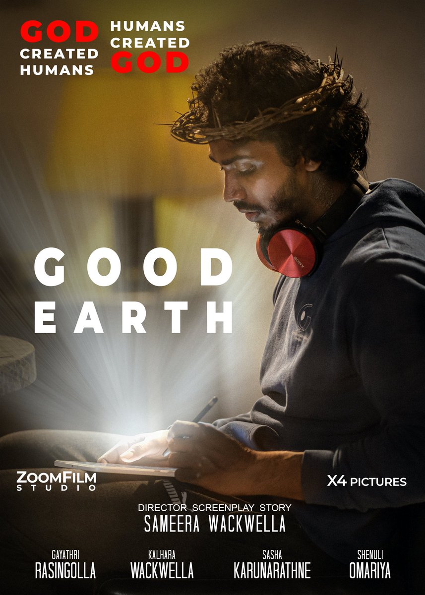 🎬Good Earth (2024) 🎬
Our latest psychological Drama, Good Earth (2024), presented by Zoom Film Studio, will soon be distributed #MPX- Motion Picture Exchange's @X4Pictures. Also get ready to experience it in cinemas across Sri Lanka soon!

Stay tuned for updates! #GoodEarth