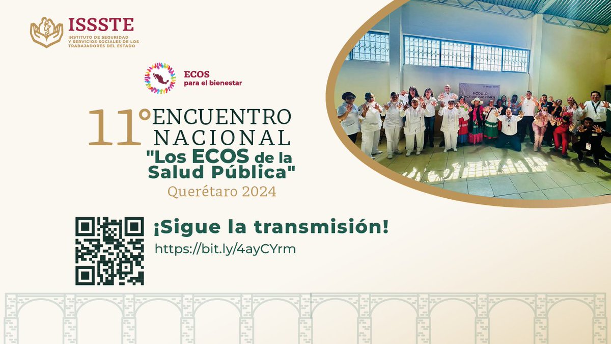 Ya estamos en #Querétaro para hablar sobre Ciencia sin Conciencia en el 11º Encuentro Nacional "Los ECOS de la Salud Pública":  bit.ly/4ayCYrm

#PorMéxico #PorUnaMejorAtenciónMédica #DrRamiroLopezElizalde