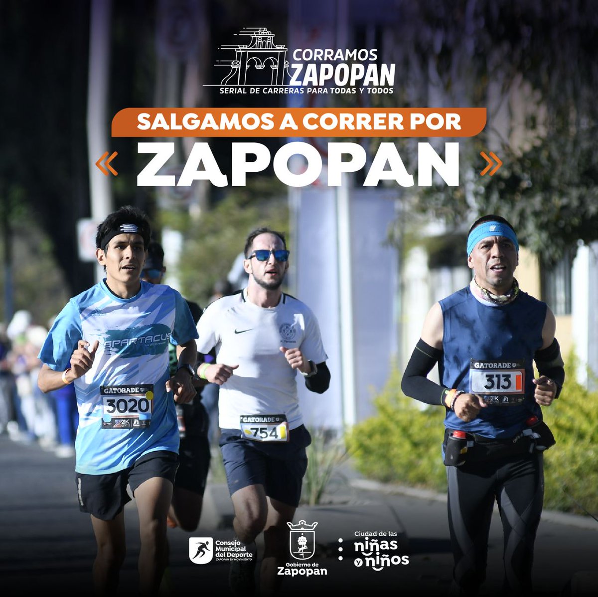 Nuestro serial de carreras 2024 #CorramosZapopan 👟🎽 te lleva a los lugares más icónicos, corre y disfruta de cada rincón de Zapopan. 🌳🎄

Sigue las redes sociales de <a href="/ComudeZapopan/">Comude Zapopan</a> para más información.