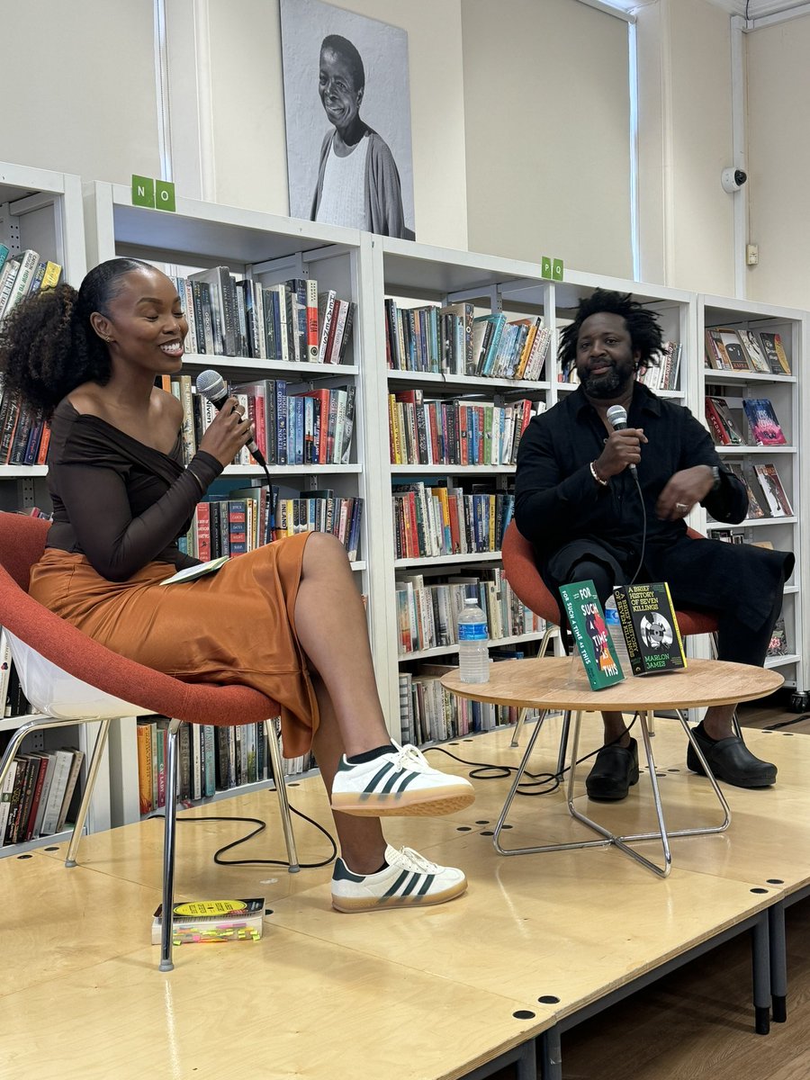 “Your talent is waiting on you to send a message to it that you are serious”. 
Marlon James. 

<a href="/MarlonJames5/">Marlon James</a> Tweet able moment!