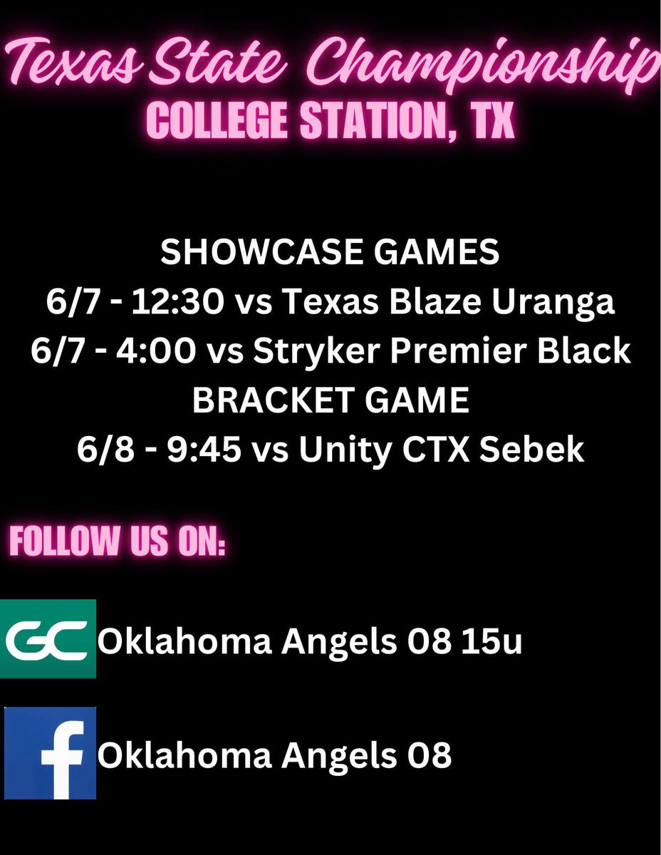 OkAngels08's tweet photo. Ready for the Texas heat 😇🥎 https://t.co/enxALRc1Xq