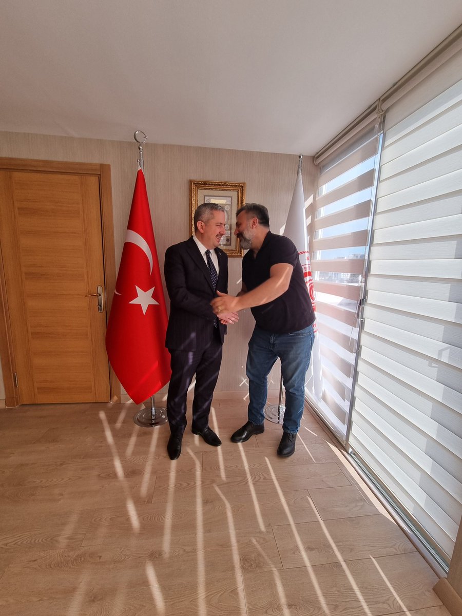 Ticaret Bakanlığı Bakan Yardımcımız Sn Mahmut Gürcan beyefendi ile PROJELERIMIZI paylaştık