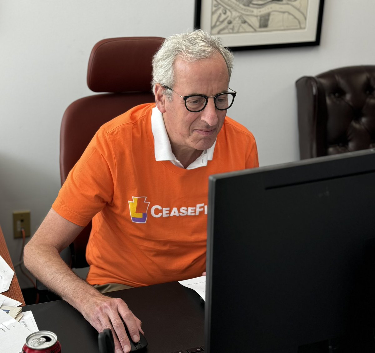 We #WearOrange today to stand in solidarity with gun violence survivors, and we never stop working for gun violence prevention.