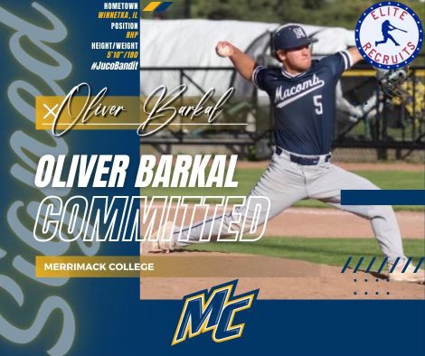 Oliver Barkal (@barkaloliver) on Twitter photo I’m excited to announce that I have committed to Merrimack College to continue my academic and athletic career. <a href="/EliteRecruits_/">Elite Recruits</a> <a href="/T_Gelly/">Taylor Grzelakowski</a> <a href="/MacombBaseball/">Macomb Baseball</a> I’m excited to announce that I have committed to Merrimack College to continue my academic and athletic career. <a href="/EliteRecruits_/">Elite Recruits</a> <a href="/T_Gelly/">Taylor Grzelakowski</a> <a href="/MacombBaseball/">Macomb Baseball</a>