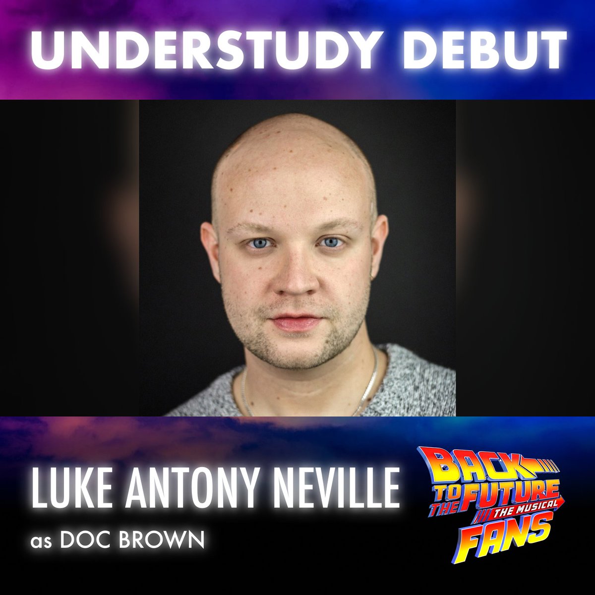 bttfbwayfans's tweet image. GREAT SCOTT! 😲

Luke Antony Neville will be hanging up his Strickland megaphone and making his debut as #DocBrown in the @BTTFBway #BTTFTour at @atProctors Theatre tonight at 8:00PM 🤯

Break a leg, best wishes and HEAVY congratulations, Luke!

#bttfbway #bttfbroadway #broadway