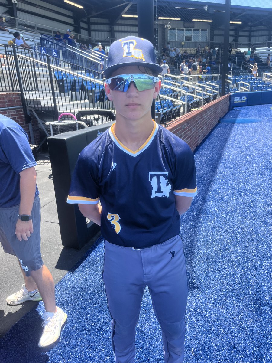 ⭐️Player Of The Game⭐️

Cole Trahan: Pitching- 0 ER
                          Hitting- 3-3, 3R
<a href="/team_louisiana/">Team Louisiana Baseball</a> Tors 16u

#Play2D #I10EastWestChampionship