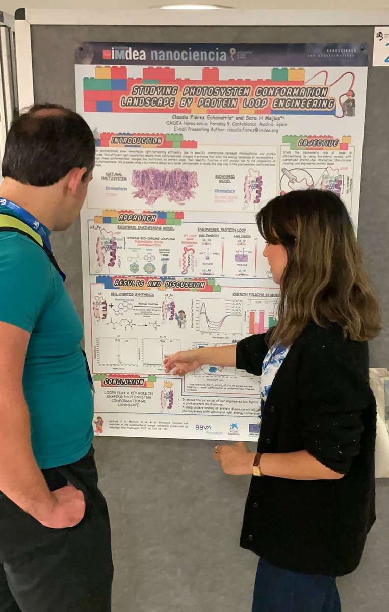 Sara H Mejias (@sarahmejias3) on Twitter photo Very proud of our PhD students <a href="/gonzalopserrano/">Gonzalo Pérez Serrano</a> and <a href="/Claudiabioeng/">Claudia</a>! They presented their work at the <a href="/ESAB2024/">European South Atlantic Biophysics Congress 2024</a> congress with both oral and poster presentations. The best representation our group could have at #ESAB2024! 🤗 Very proud of our PhD students <a href="/gonzalopserrano/">Gonzalo Pérez Serrano</a> and <a href="/Claudiabioeng/">Claudia</a>! They presented their work at the <a href="/ESAB2024/">European South Atlantic Biophysics Congress 2024</a> congress with both oral and poster presentations. The best representation our group could have at #ESAB2024! 🤗
