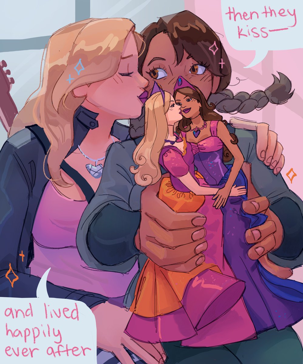 those necklaces were definitely magic #diamondcastle #barbie