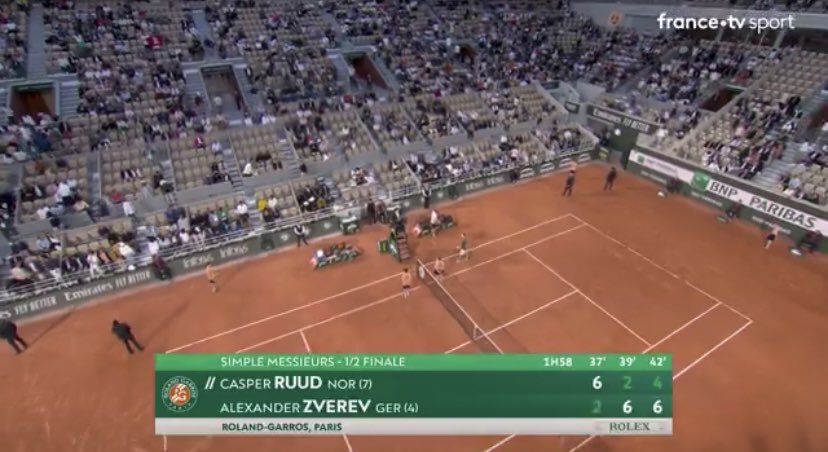 Virgilbcd's tweet image. #MoiPrésident de la FFT je supprime TOUTES les loges de #rolandgarros