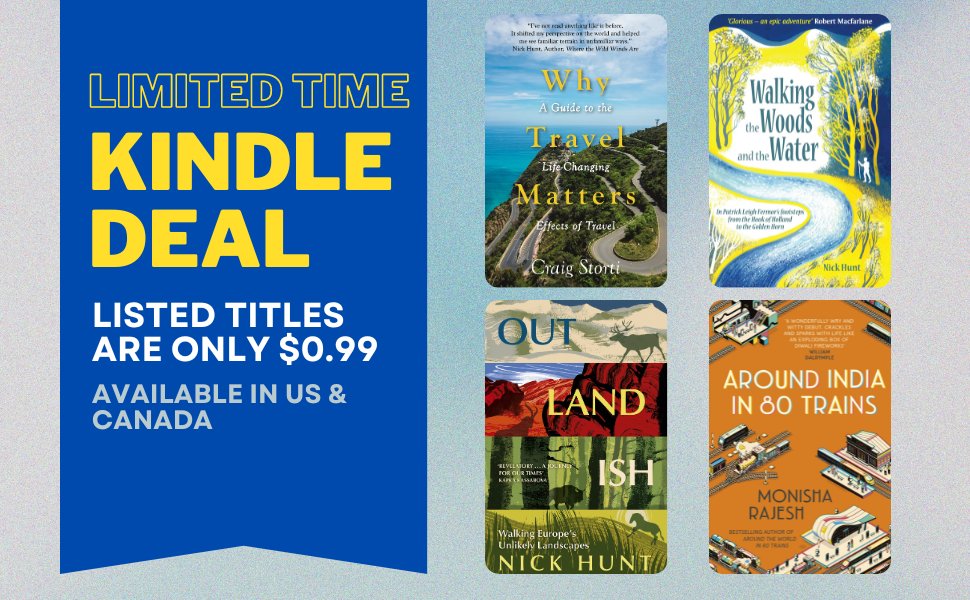 😍 📣 #KindleDeal

Summer is meant for going to new places and making memories!  Broadens your horizons and deepen your understanding through the listed books on different ways to travel. 

👉 Only $0.99 until June 9!

#ebooksale
