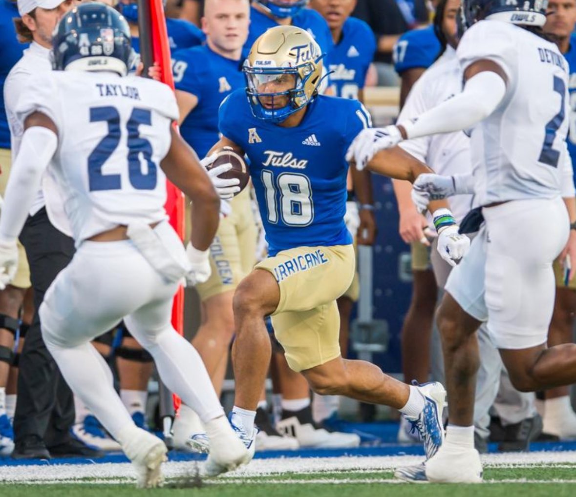 Sam (Deuce) Simmons Jr (@samsimmonsjr) on Twitter photo #AGTG After a great camp and conversation with HC @TulsaCoachKDub and WR Coach <a href="/Switz/">Ryan Switzer</a> I am blessed to receive my first D1 offer from the University of Tulsa. #ReignCane <a href="/ONeaglesFB/">Olathe North FB</a> <a href="/TSimmons79/">Trina Simmons</a> <a href="/SamSimmonsSr/">Samuel Simmons, Sr.</a> #OWE #AGTG After a great camp and conversation with HC @TulsaCoachKDub and WR Coach <a href="/Switz/">Ryan Switzer</a> I am blessed to receive my first D1 offer from the University of Tulsa. #ReignCane <a href="/ONeaglesFB/">Olathe North FB</a> <a href="/TSimmons79/">Trina Simmons</a> <a href="/SamSimmonsSr/">Samuel Simmons, Sr.</a> #OWE
