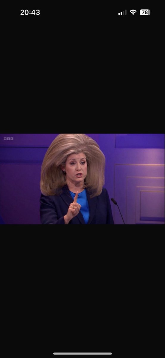 All I see when <a href="/PennyMordaunt/">Penny Mordaunt</a> speaks #BBCdebate #BBC