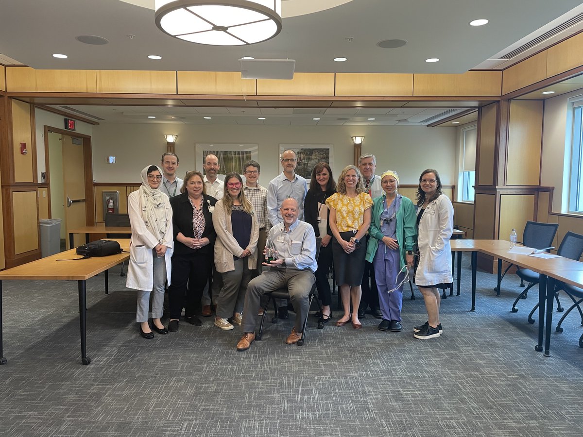 Jim Wallace, MD hosts his final “TDT Leaders” meeting as Medical Director, Cancer Clinical Services. Chris Holmes, MD, PhD will be stepping into the role on July 1, 2024. 

Congratulations, Drs. Wallace and Holmes! 

<a href="/ChrisHolmesMD/">Chris E. Holmes MD PhD</a> <a href="/AnkerUVMRadOnc/">Chris Anker</a> @doctormb1 <a href="/DrRandyH/">Randall Holcombe</a>