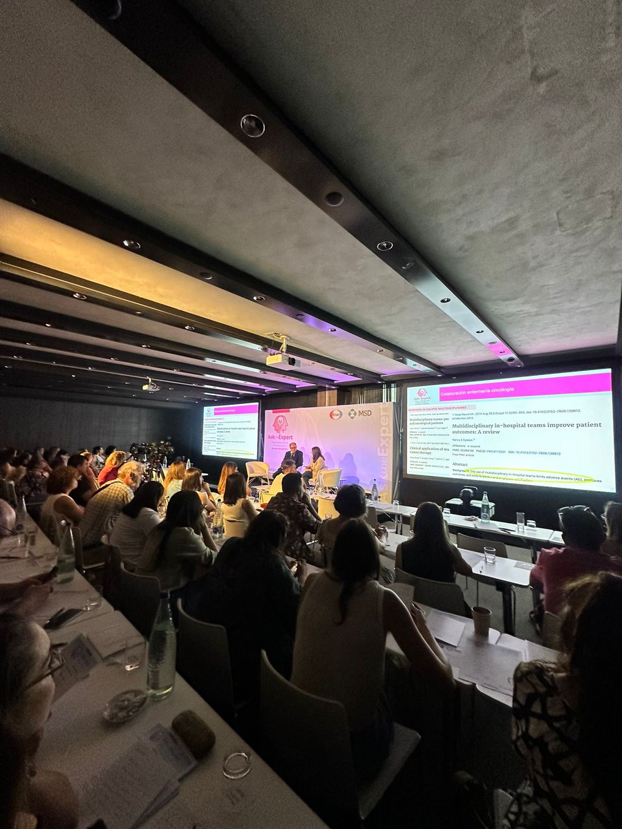 Les infermeres dintre del maneig de pacients amb tractament amb TKI + IO son clau per un bon maneig de toxicitats i per una educació sanitaria adequada. Fem equip per un mateix objectiu: qualitat asistencial. Gràcies per tenir-nos en compte <a href="/EisaiGlobalOnc/">Eisai Oncology Medical</a> <a href="/MSDEspana/">MSD España</a>