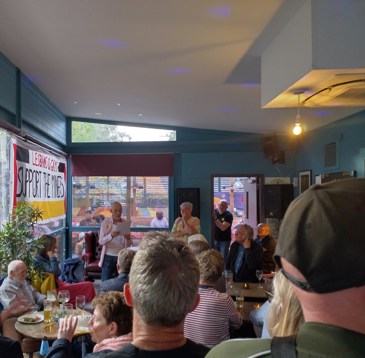 GrooverErn's tweet image. A proud day celebrating the memories of our late David. #lgsm #coalnotdole