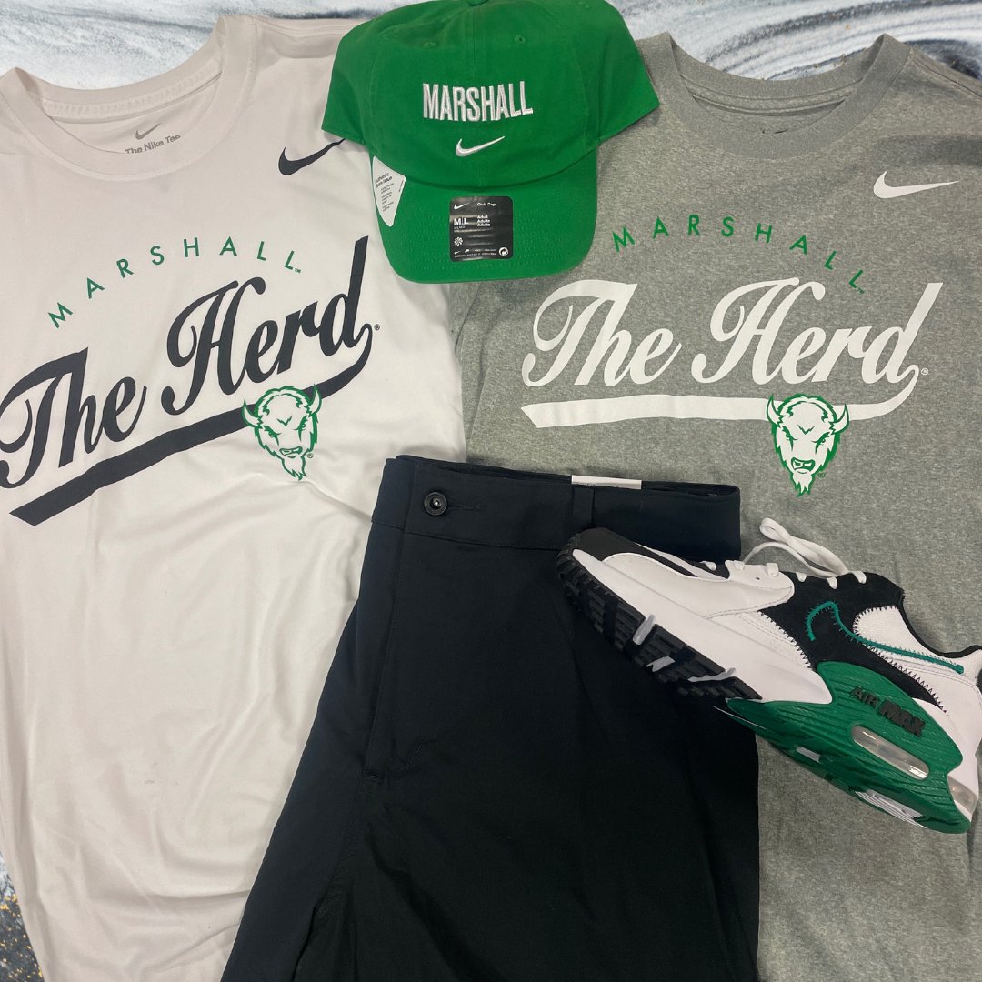 Official_Glenns's tweet photo. New Nike outfit? Yes please! 😄🤘
#WeAreMarshall #GoHerd #shopglenns #downtownhuntingtonwv #oneoftheherd

Links available below⬇️
https://t.co/munKi5j2wX
https://t.co/Bk5mLN3VyV https://t.co/P1BrUF2gOh