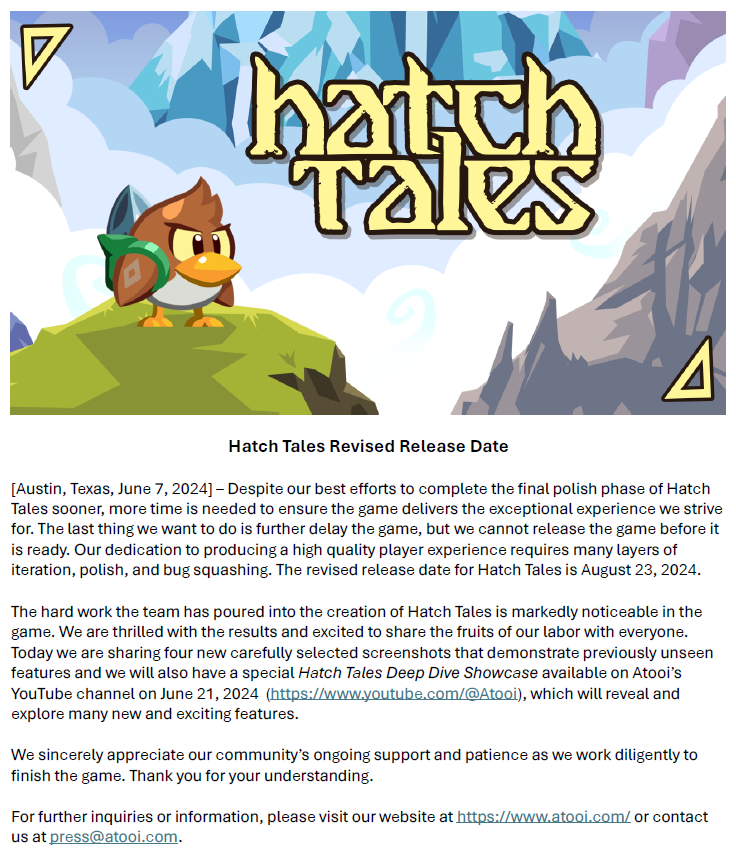 HatchTales's tweet photo. https://t.co/sfsrqUkQC8