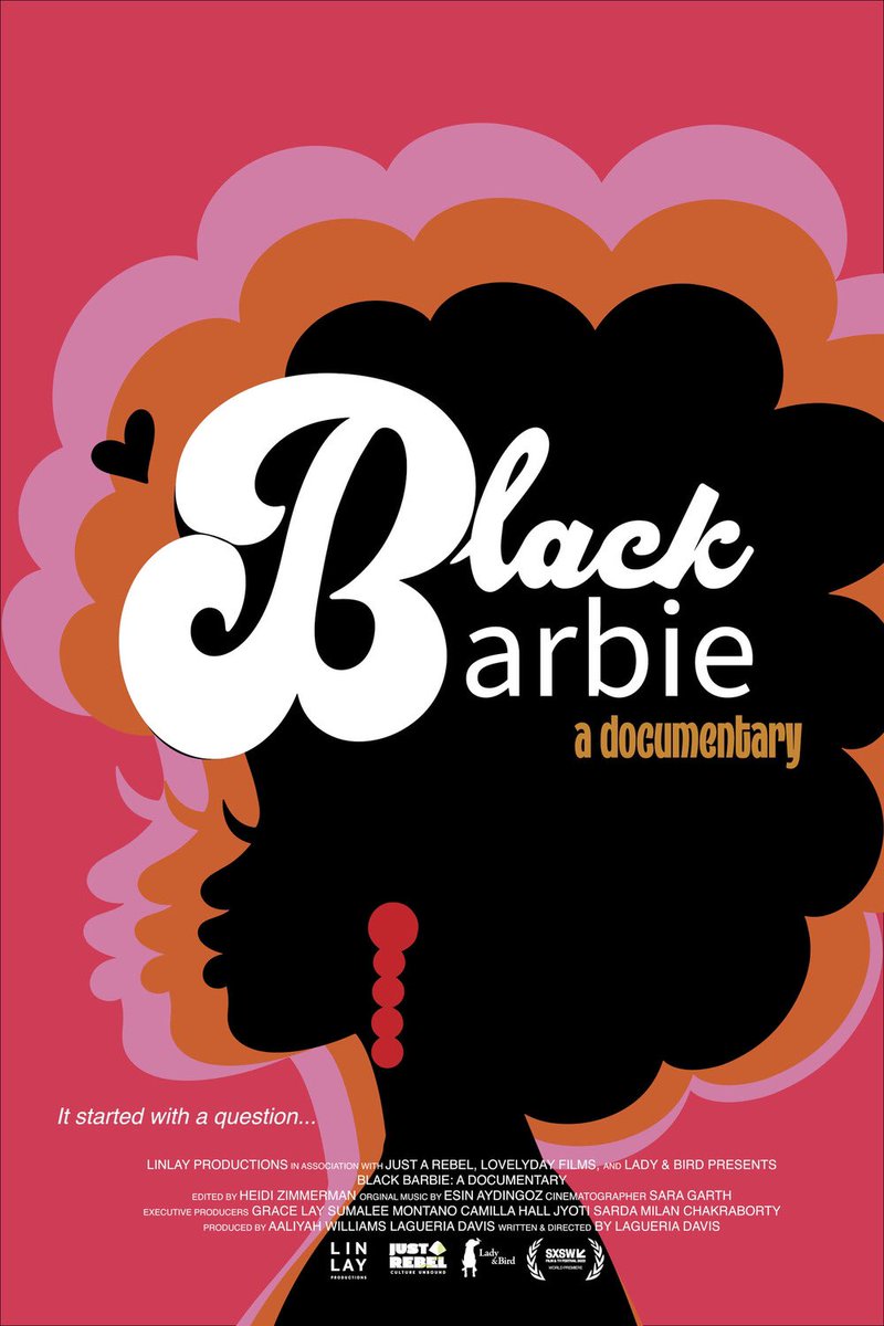 thrstreamfiends's tweet photo. Black Barbie: A Documentary poster. #THRStreamFiends #THRStreamFiendsPodcast #TheHorrorReturns #TheHorrorReturnsPodcast #THRPodcastNetwork #Streaming #Movies #Films #Television #Series #BlackBarbieADocumentary #LagueriaDavis #LinlayProductions https://t.co/7aSNRqtaJX