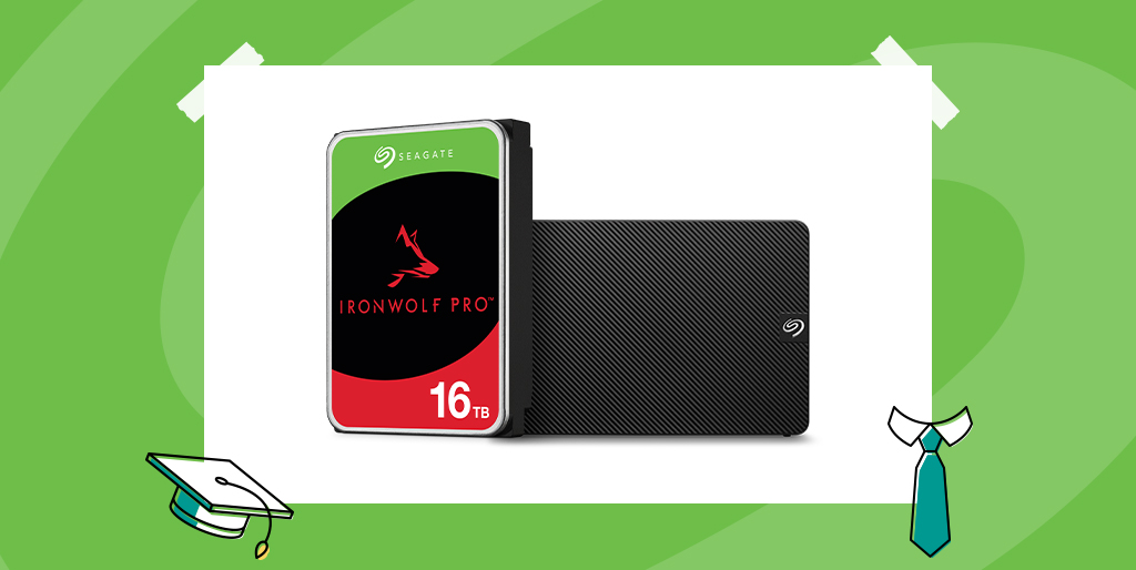 Seagate's tweet photo. So much to celebrate so we’re doing a #DadsAndGrads Sale! Get 10% off sitewide* until June 10th! 🎓👨

Shop now: https://t.co/hn46HbVIV5

*Exclusions apply. 

#SitewideSale https://t.co/tC9sCCZrwk