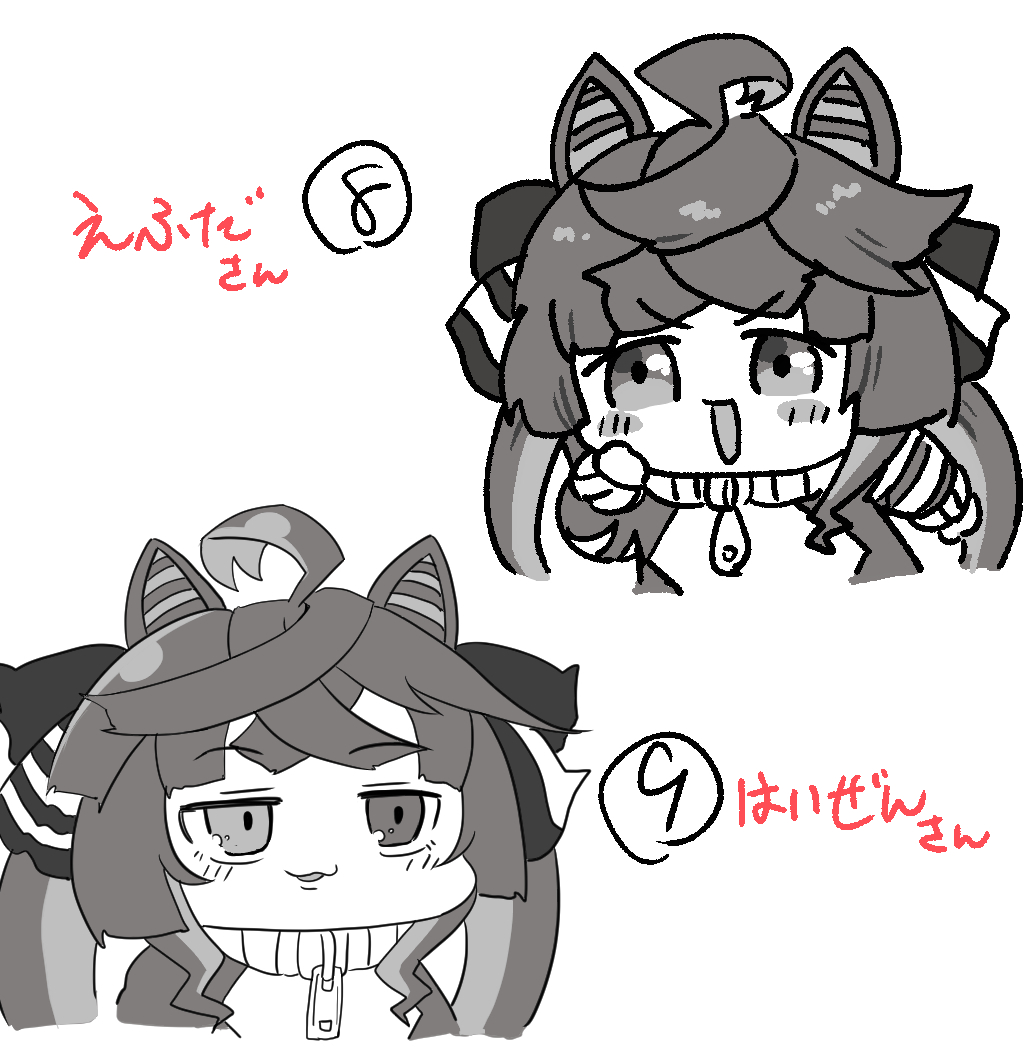 #いいねした人の絵柄を真似してバレたら負け
答え合わせでございます 