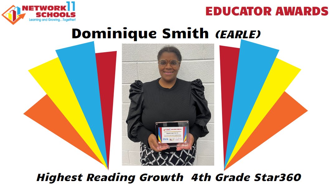 CPSNetwork11's tweet photo. Closing this year celebrating our N11 teacher champions!
@EarleStem--check it out!
#N11EducatorAwards2024 #CPS #ChampionsToTheCore @CPS https://t.co/rEy37v362M