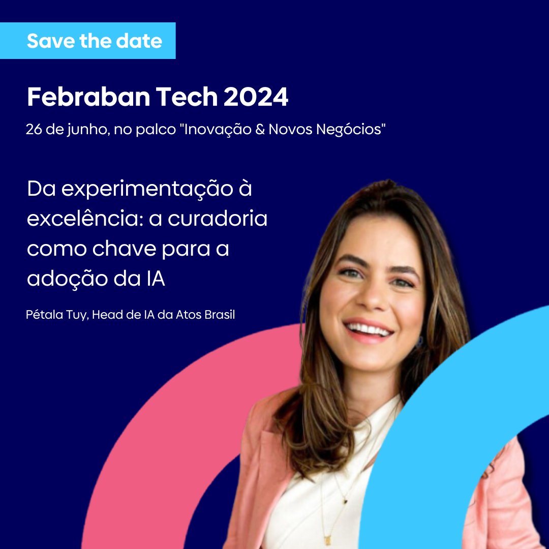 A Atos estará no Febraban Tech 2024, o maior evento de tecnologia e inovação no mercado financeiro do Brasil, que acontecerá de  📅 25 a 27 de junho, no Transamerica Expo Center, em São Paulo. 
 
Clique no link abaixo e confira tudo o que preparamos!
 
atos.net/pt-br/brasil-a…