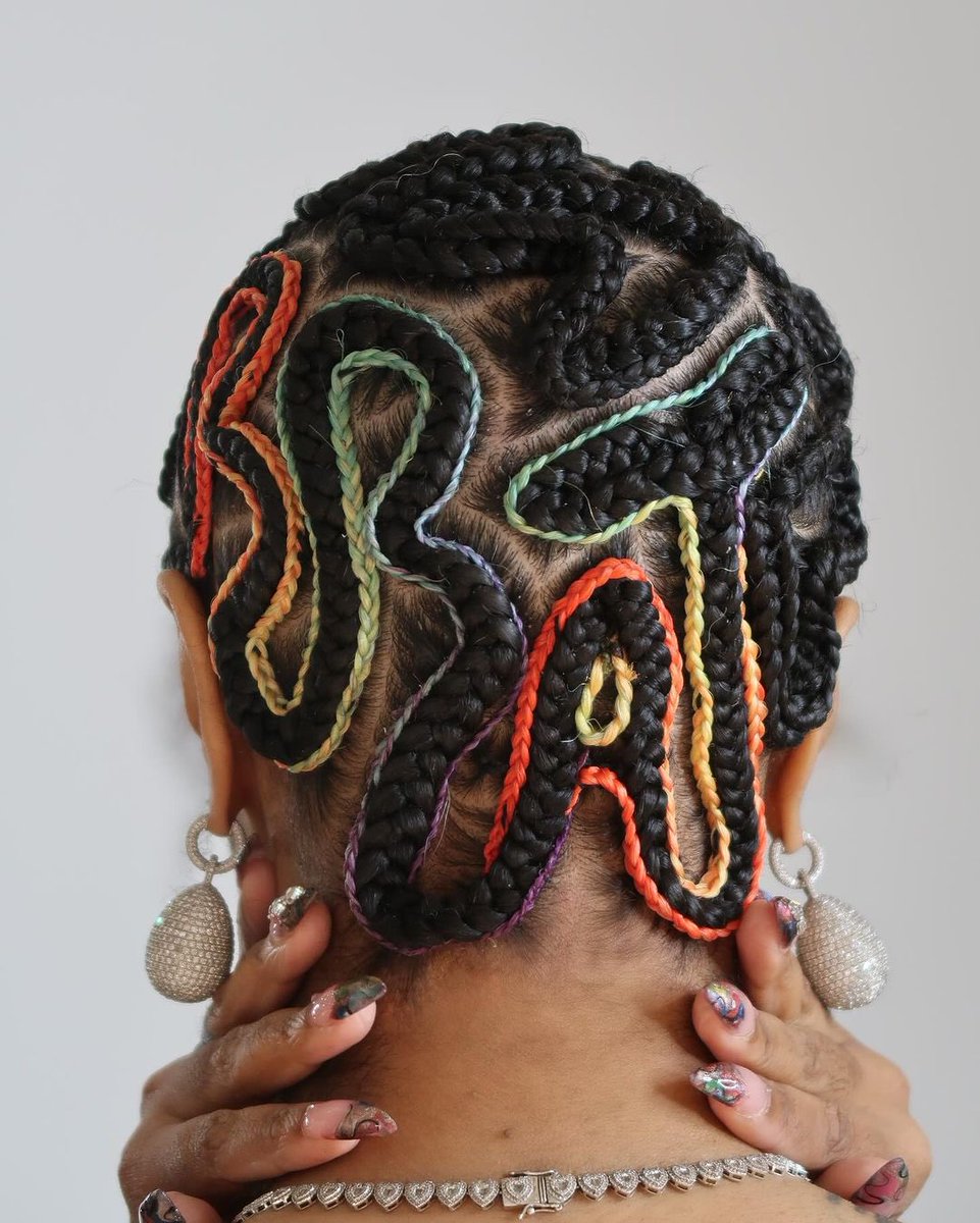 kaleidokrewe's tweet photo. THIS is how U show up &amp; POP out for pridemonth 🏳️‍🌈🔥What do U rate  @Darealbbjudy braided baldie? 👀 @tookiedidit using KHP x Da Brat collection 👏🏾 https://t.co/XyGqxnWFTq