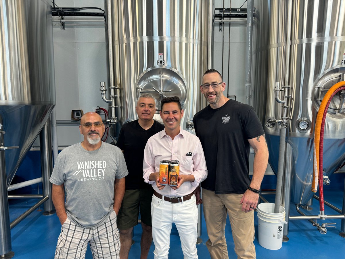 Ready for the weekend! This afternoon, I popped into <a href="/Vanished_Valley/">VanishedValleyBrew</a> to pick up a four-pack of their delicious Ludlow Lager brewed for the Ludlow Mass 250th celebrations. Stop in and grab yours today! #readyfortheweekend