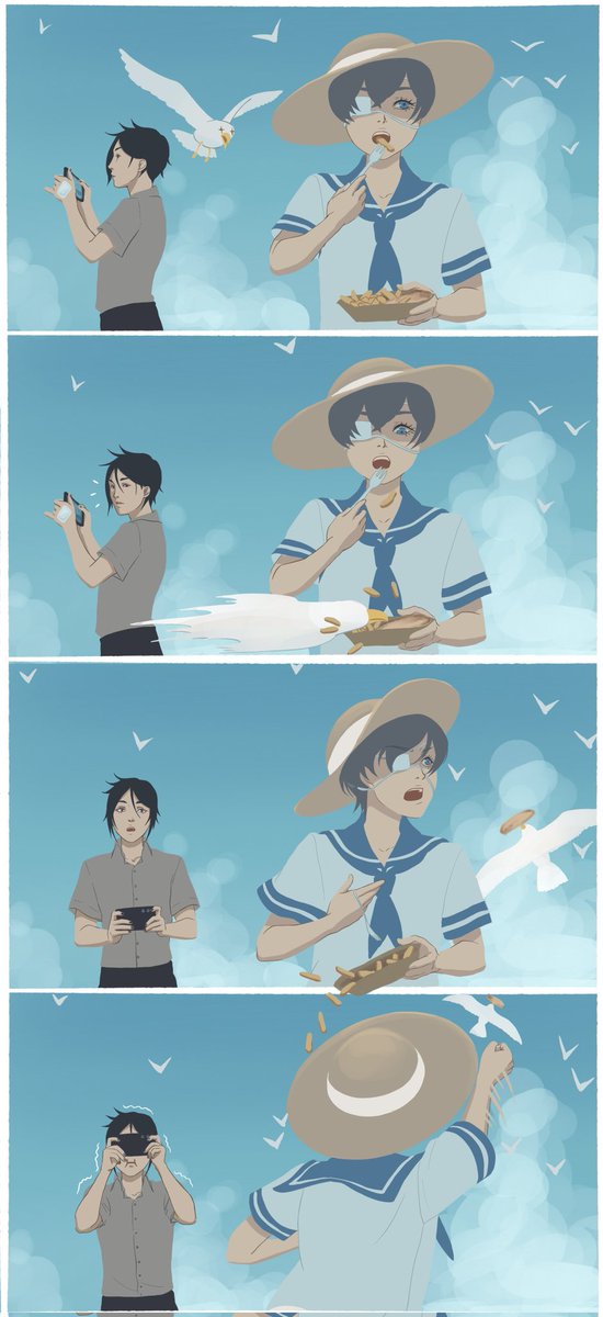 nighttimechakai's tweet photo. The tragic plot twist
(Tap for full comic strip) https://t.co/luApDgWbvj