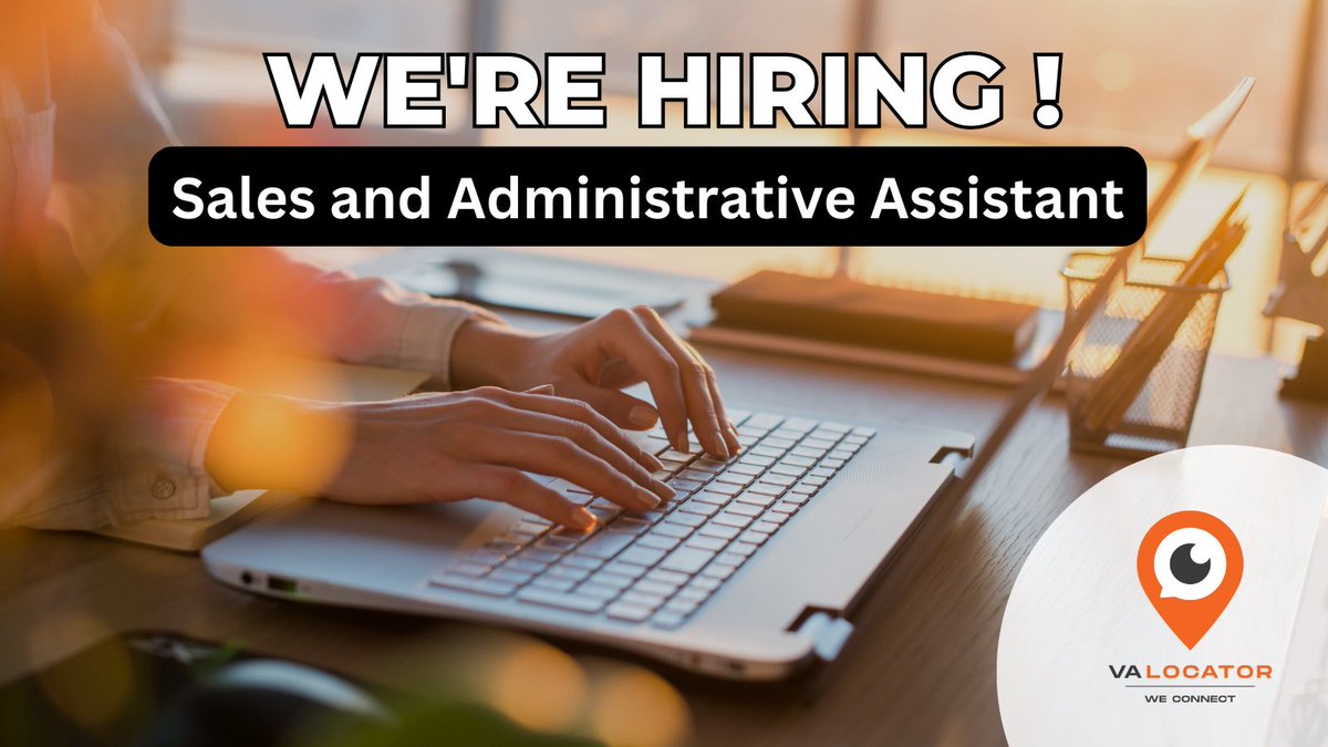 Nueva posición disponible👩‍💻 Buscamos un asistente virtual part-time para respaldar nuestros esfuerzos administrativos y de ventas. Apply here  valocator.com/job/sales-and-…