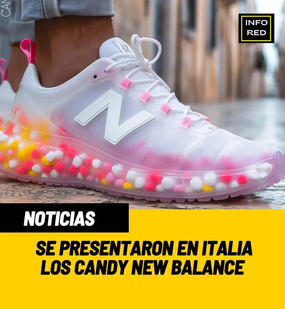 Infored_ecuador's tweet photo. Llegaron a Italia los Candy New Balance! Estos zapatos redefinen estilo y comodidad con un diseño innovador, colores vibrantes y detalles únicos.
Más detalles en el siguiente link ⏩https://t.co/mMb5QgbMIZ
#candydesign #candyworldtour #newbalance https://t.co/eLPocY7tkz