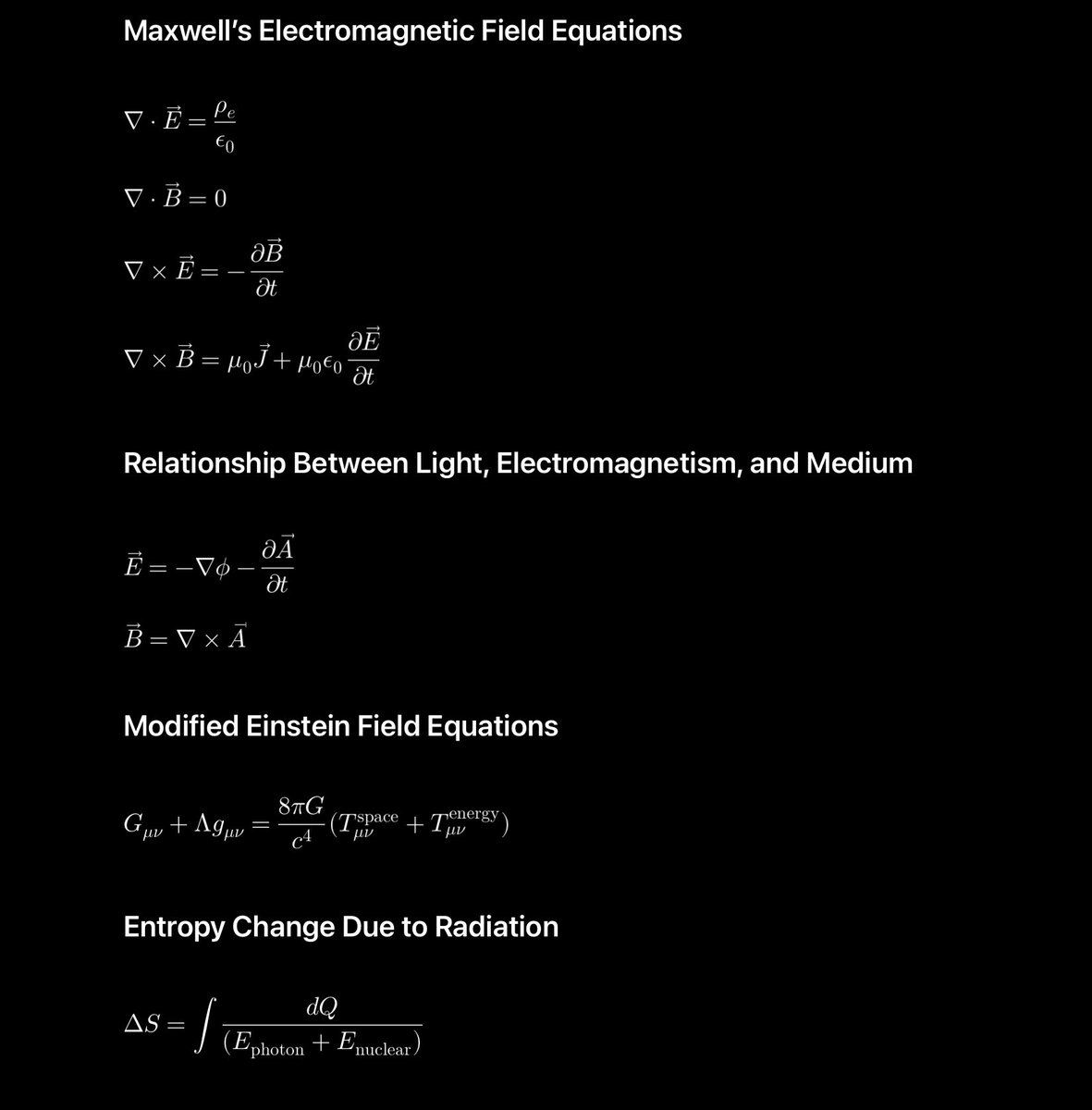 AskACapper's tweet photo. I present the GRANDIOSE UNIFIED BIG BANG THEORY (GUBT) working title. Here is my math. It took me three months of revisions… I need peer review anybody please. Calling a scientist with data. Upload the images to a GPT if you aren’t mathematically inclined. Even. @grok liked! https://t.co/pL24VdwukY