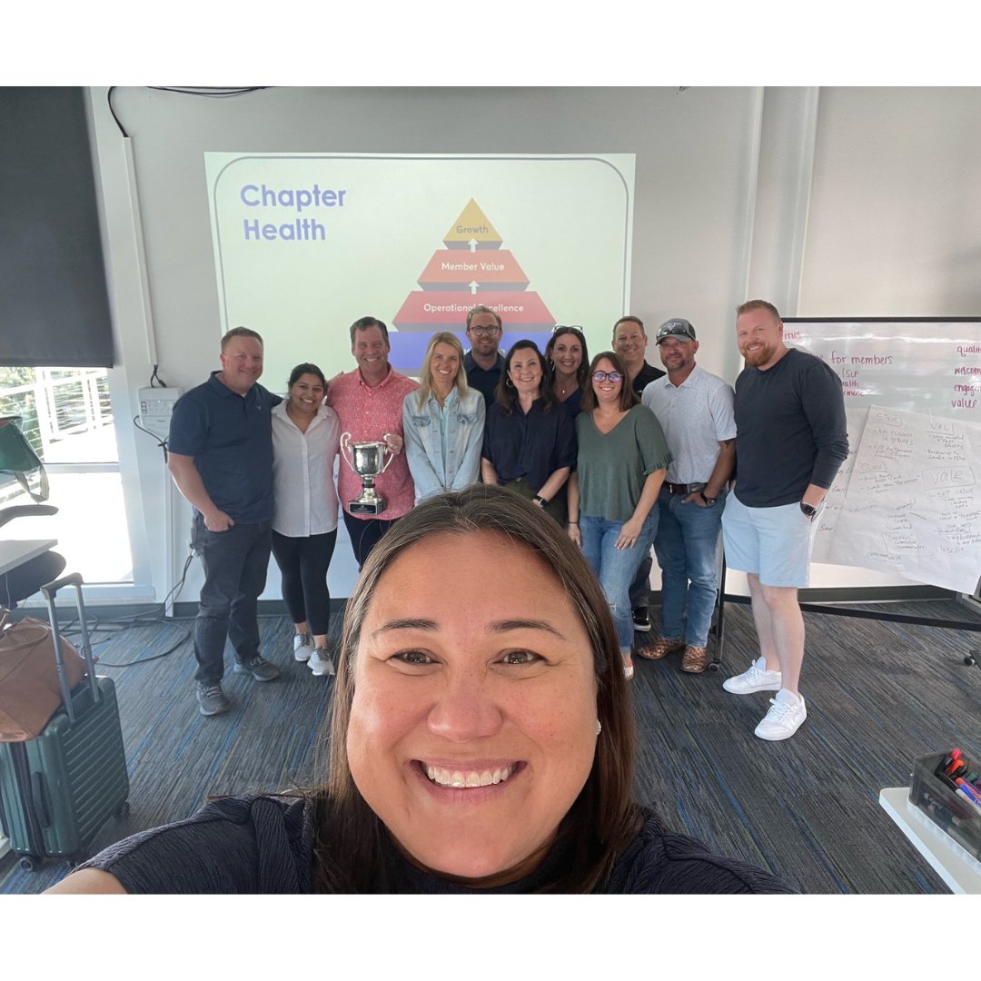 EOOkc's tweet photo. Here's to celebrating new beginnings with EO OKC's 24/25 Board! 

Thank you to everyone who sacrificed their time to focus on another year of providing member value in EO OKC. 

#eookc #entrepreneursorganization #eostrategysummit https://t.co/KCK0lVl53L