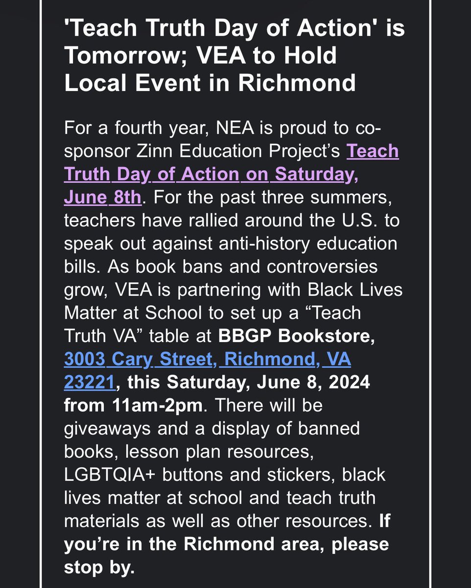 Henrico Education Association (@henricoeducator) on Twitter photo 