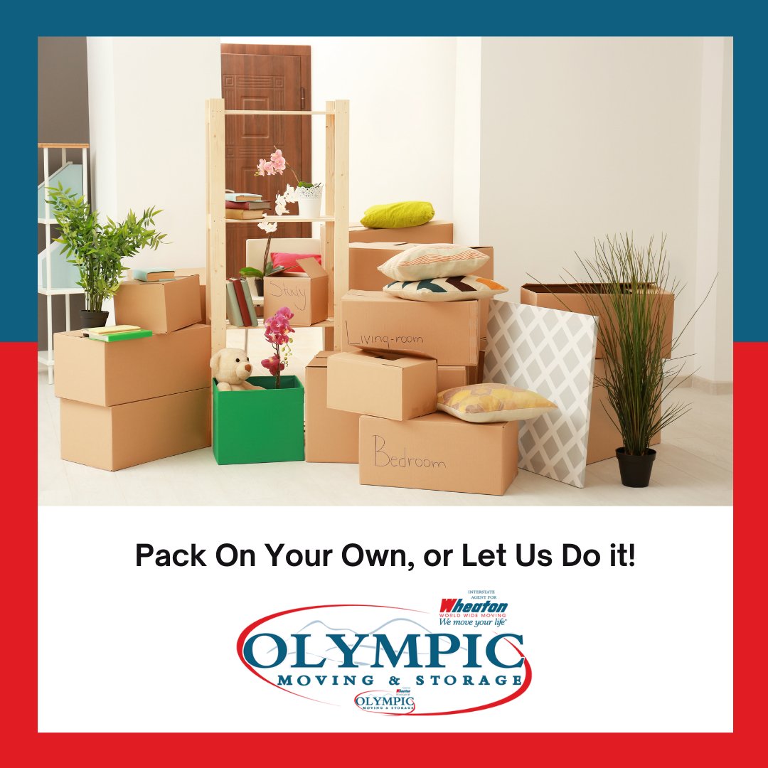Olympic_Moving's tweet photo. There's no correct way to move! If you need help, we can assist you! From full service, to just moving what you've packed yourself, we can accommodate! Consider us for your moving needs. Call 877-547-7173 for a no-obligation quote. https://t.co/BWUH1cfChL