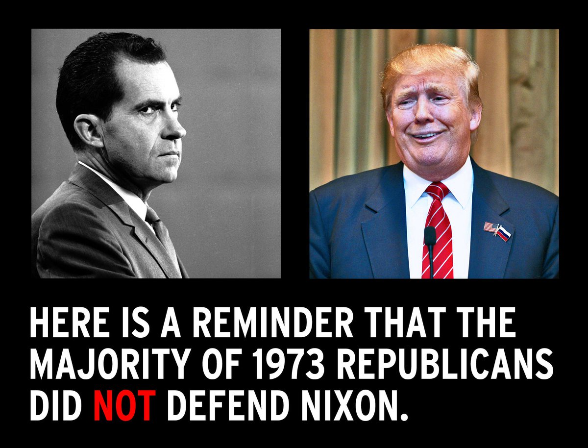 TheHausWorking's tweet photo. I miss the good ol’ days when even @GOP crooks had some semblance of honor.
#FatNixon #WaterGateCakeWalk #FeloniousPotus #FeloniousTrump #ConvictedFelonTrump #StandByYourMan https://t.co/dZrVA7yPAd