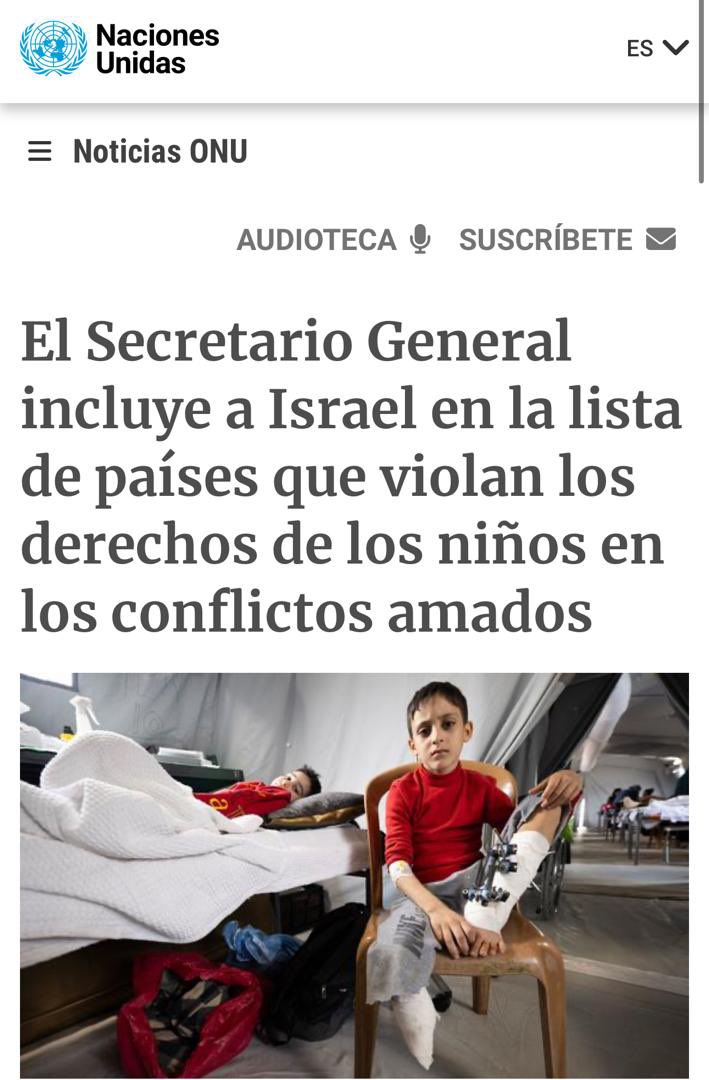 Es oficial: el estado genocida de Israel es asesino de niños.