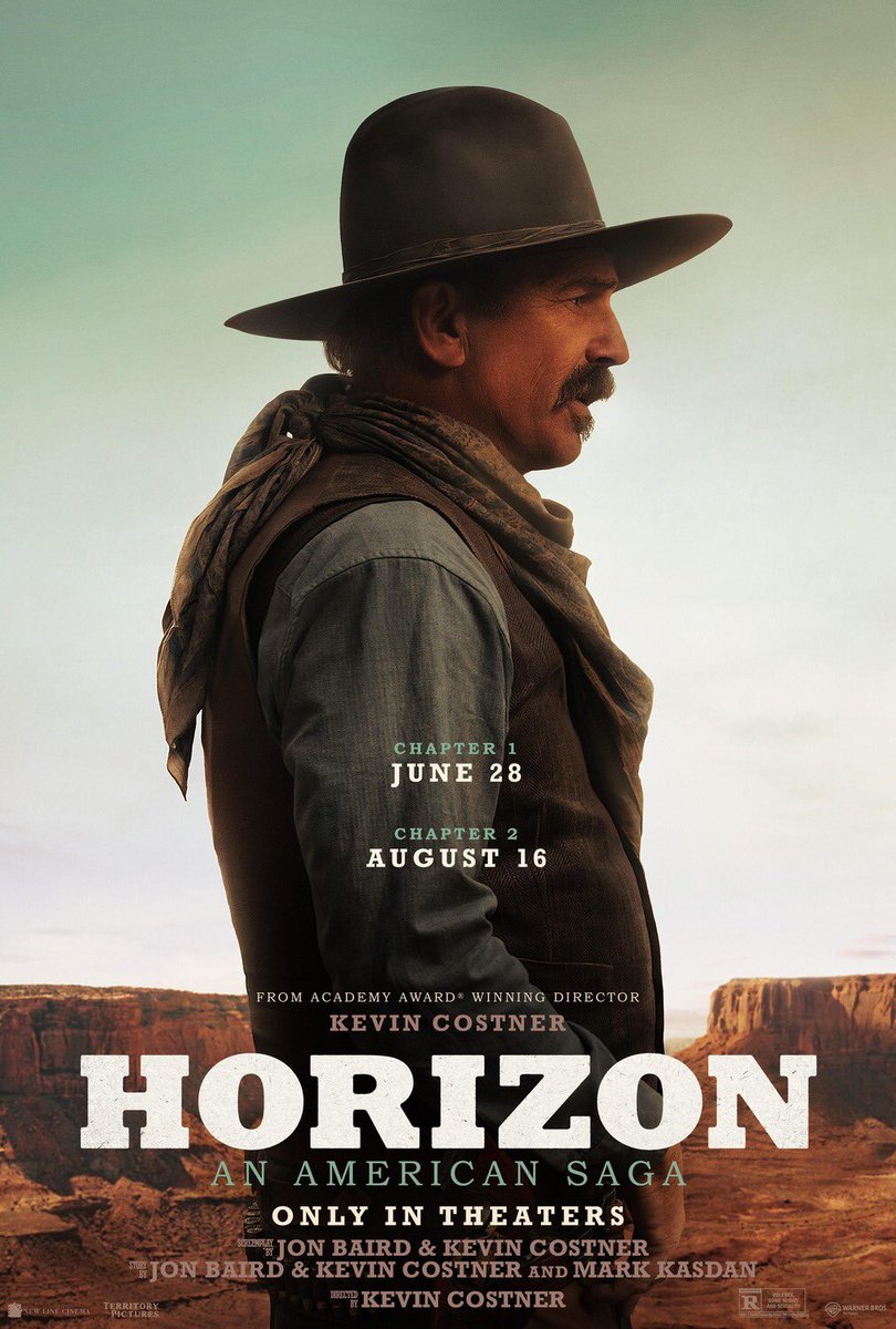 thrstreamfiends's tweet photo. Horizon: An American Saga poster. #THRStreamFiends #THRStreamFiendsPodcast #TheHorrorReturns #TheHorrorReturnsPodcast #THRPodcastNetwork #Streaming #Movies #Films #Television #Series #HorizonAnAmericanSaga #KevinCostner #NewLineCinema #WarnerBrosPictures https://t.co/X4LjeKd7S1